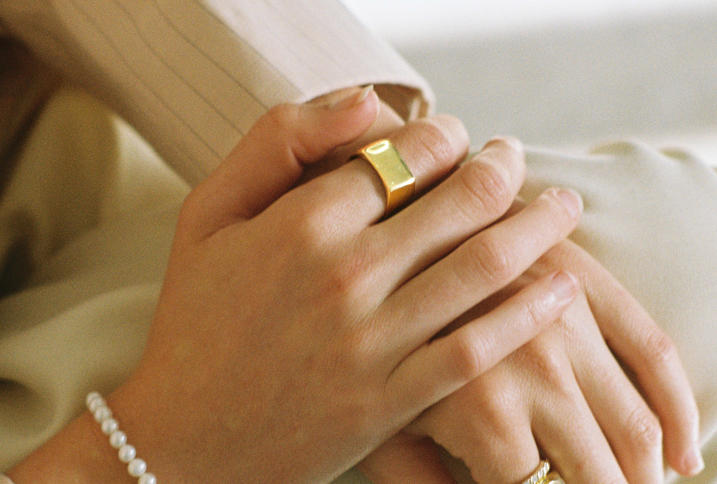 Rectangular Signet Ring