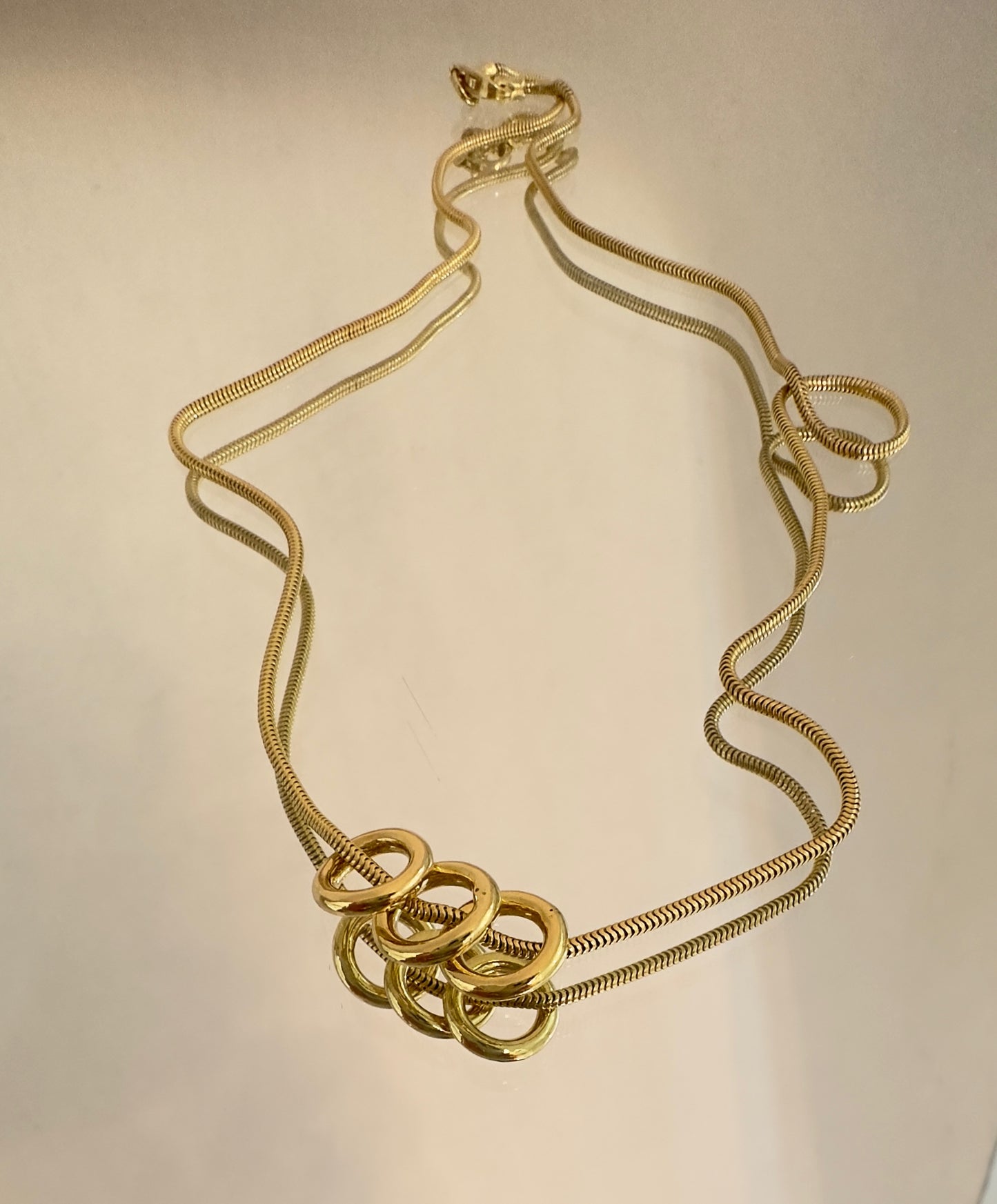 Three Link Chain Necklace