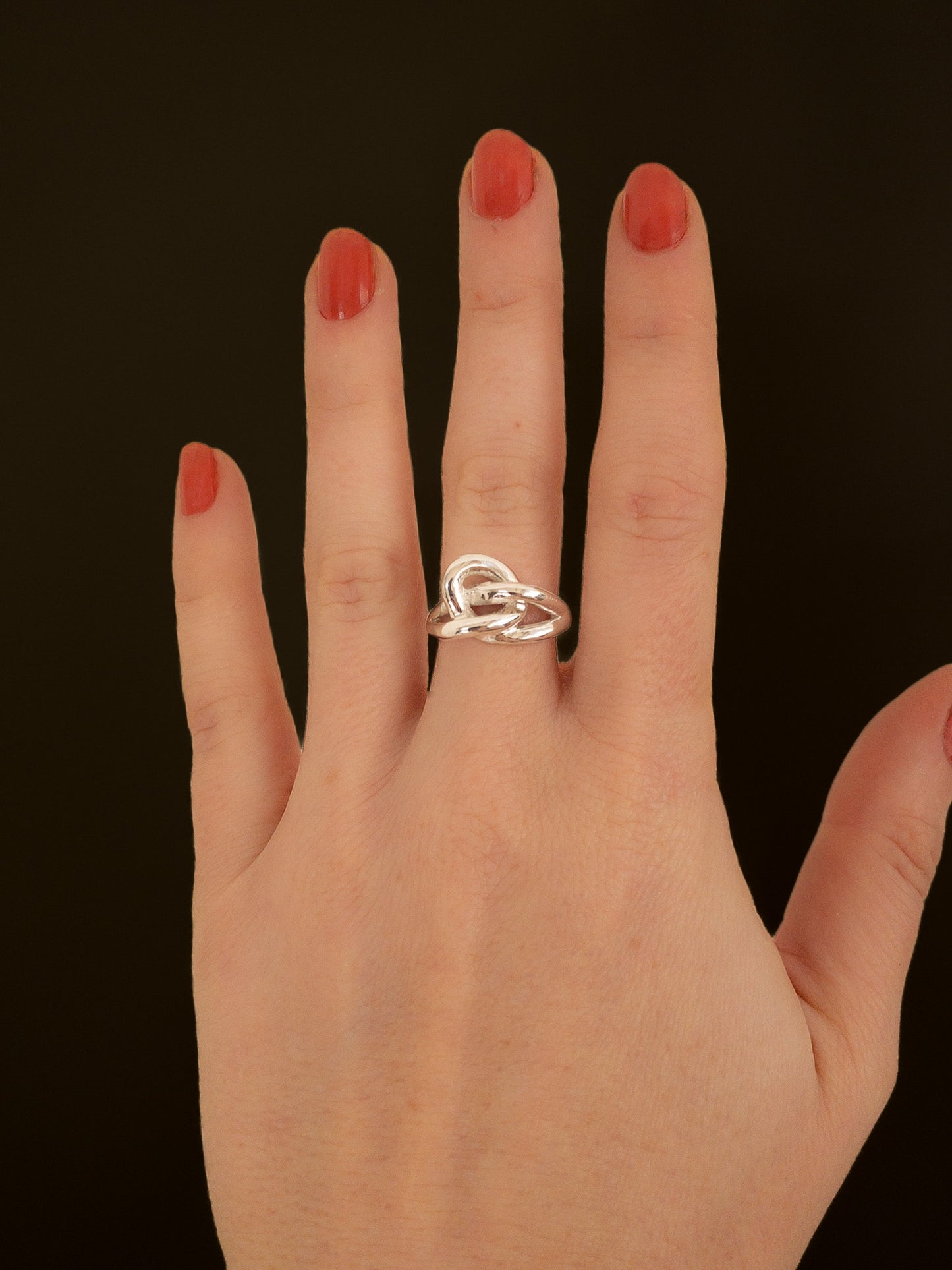 Silver Knot Ring