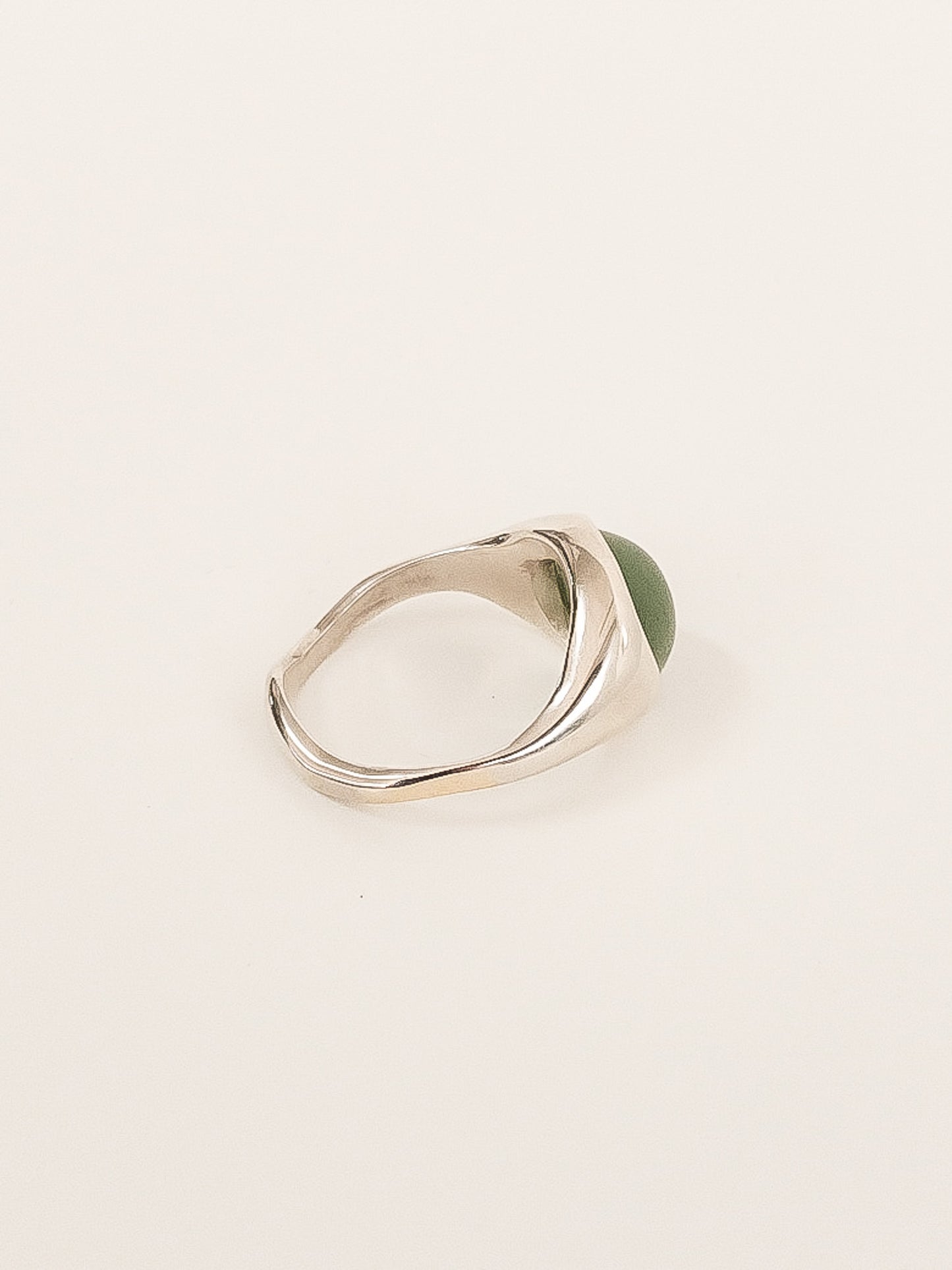 Wavy Cabochon Ring
