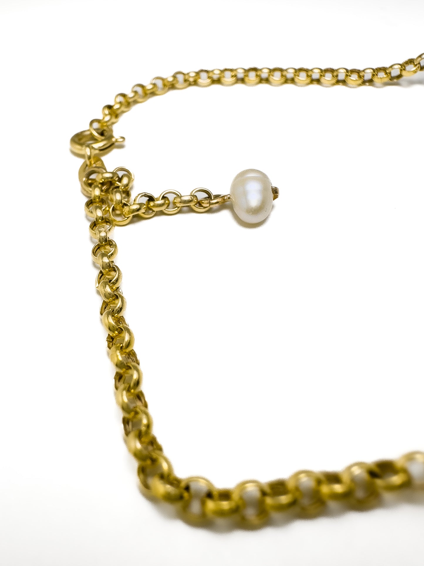 Gold Pearl Bracelet