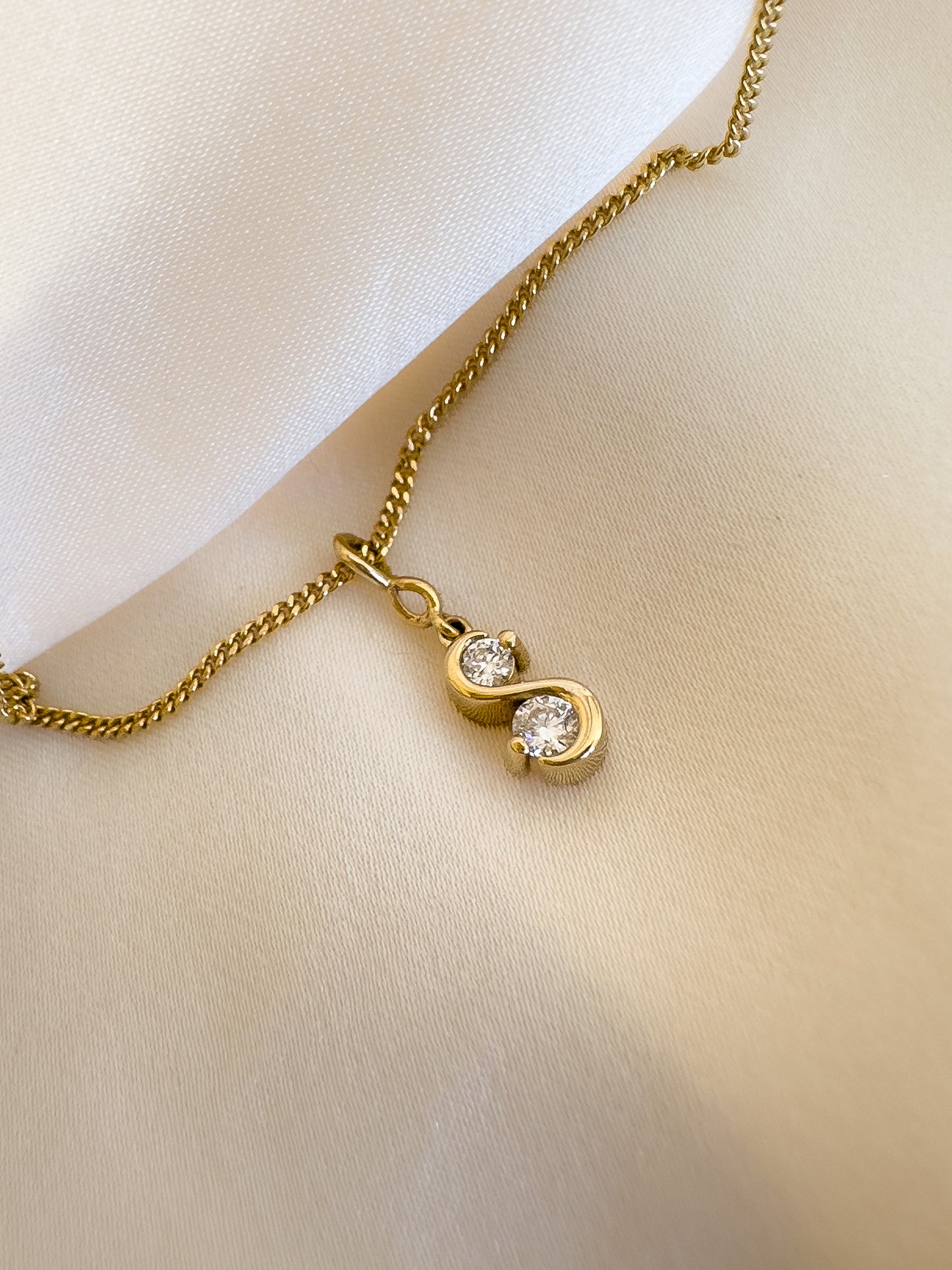 Gold You & Me Necklace