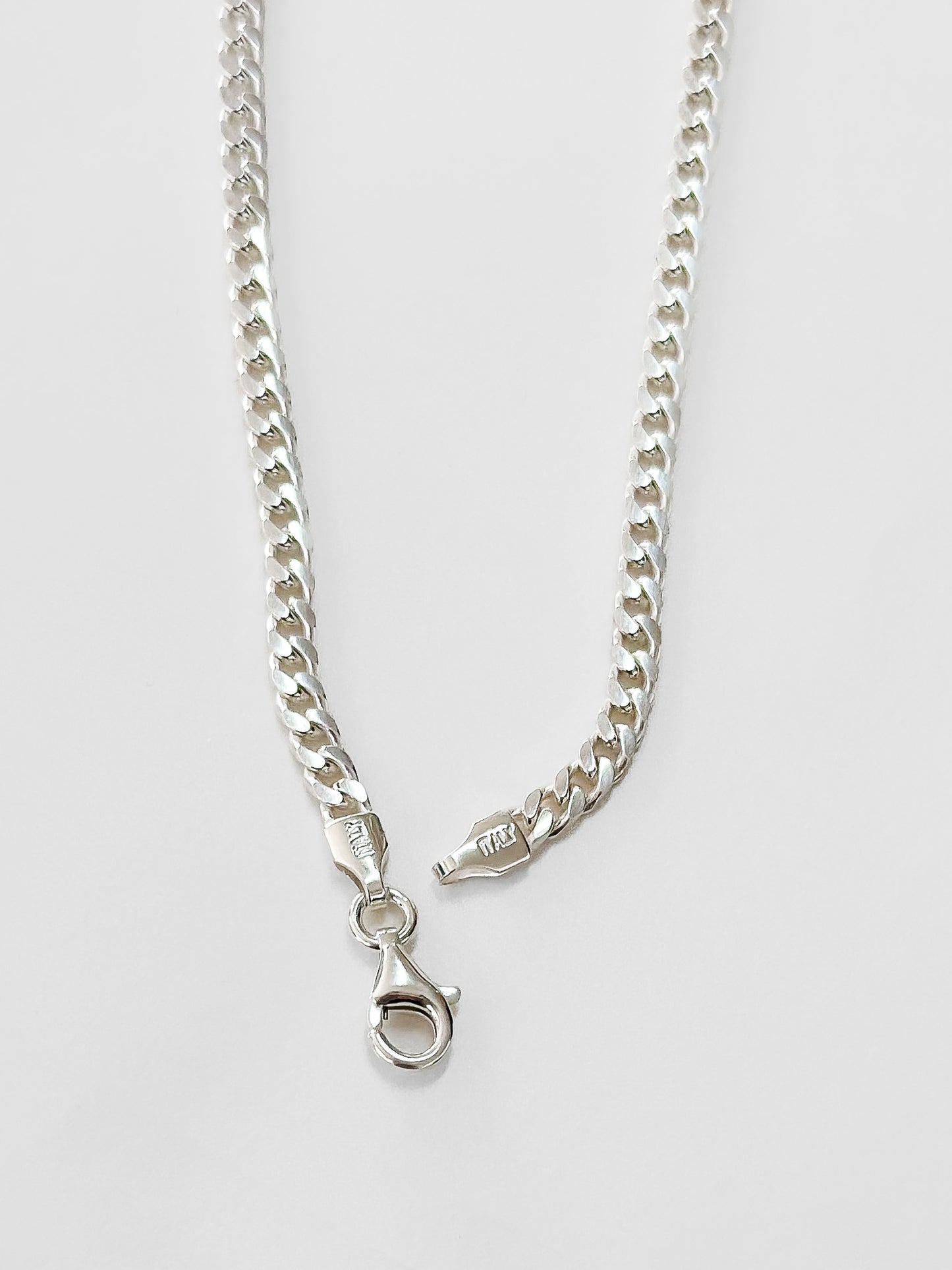 3mm Curb Chain Necklace