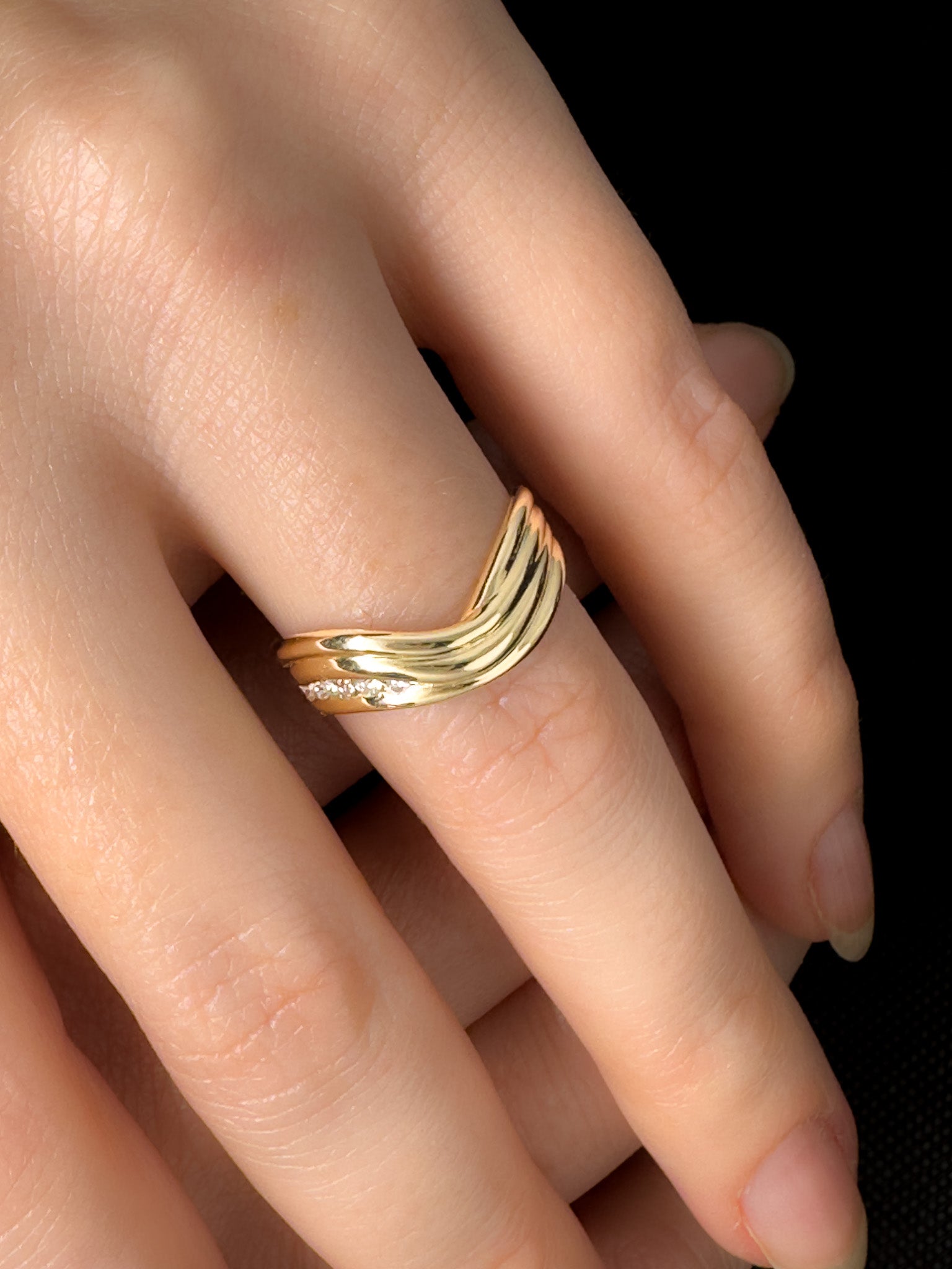 Morwenna Contour Ring
