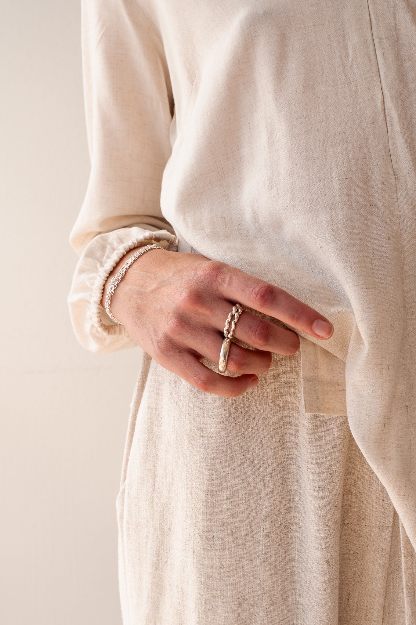 sterling silver ring stack. Cape Town