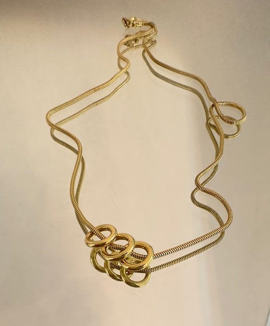 Three Link Chain Necklace