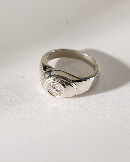 Silver Twist Ring