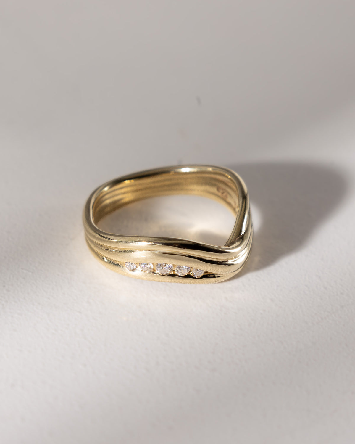 Morwenna Contour Ring