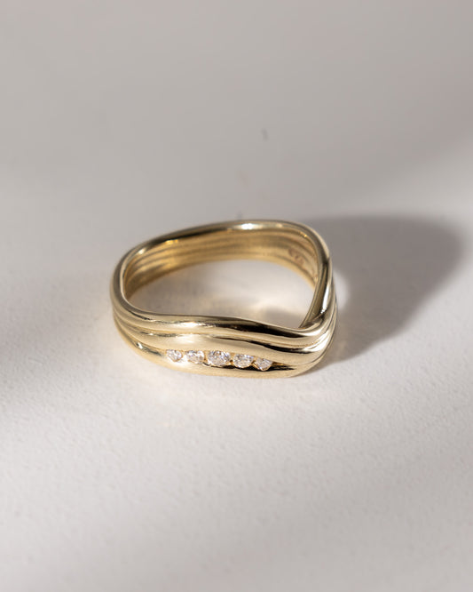 Gold Morwenna Ring