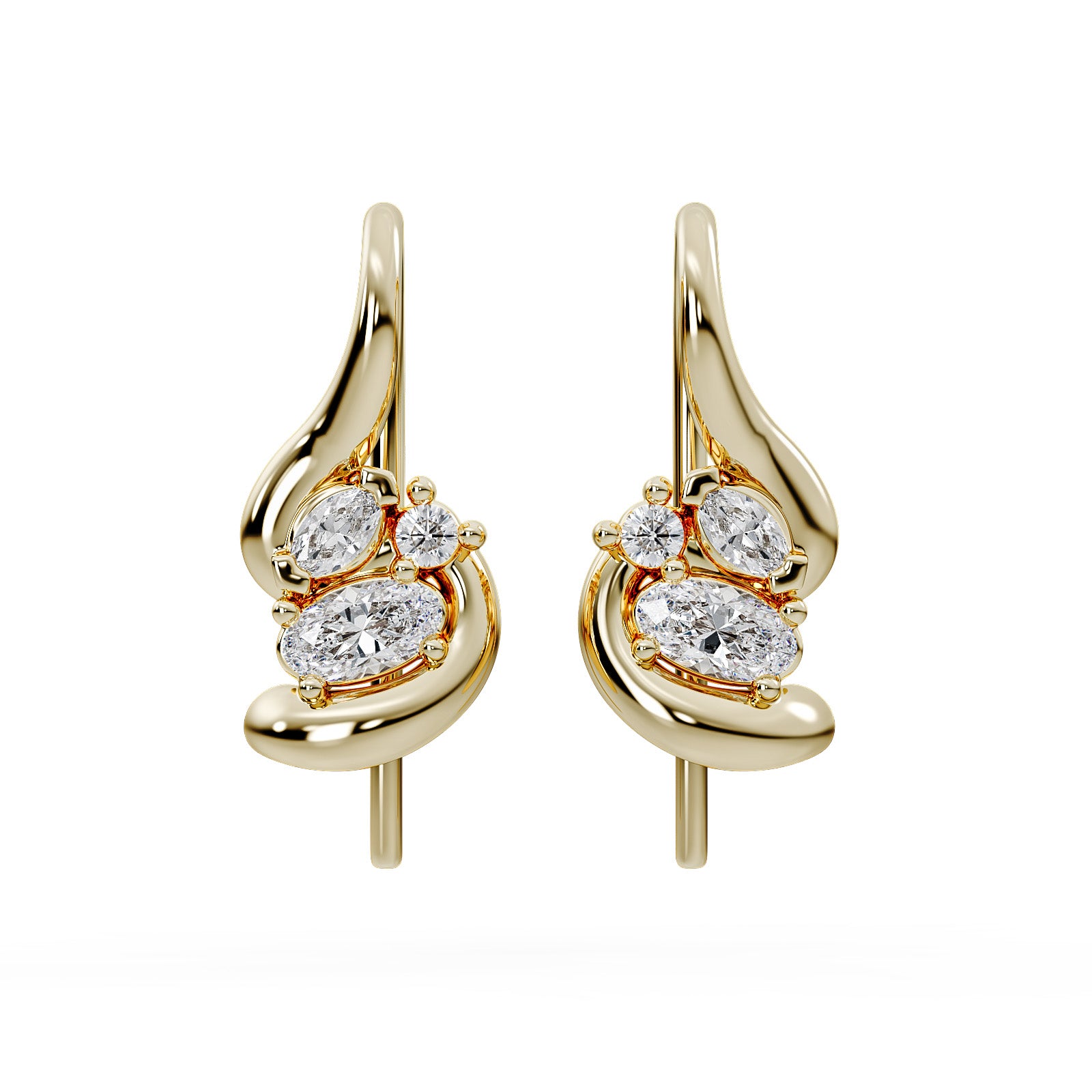 Amelie Cluster Earrings