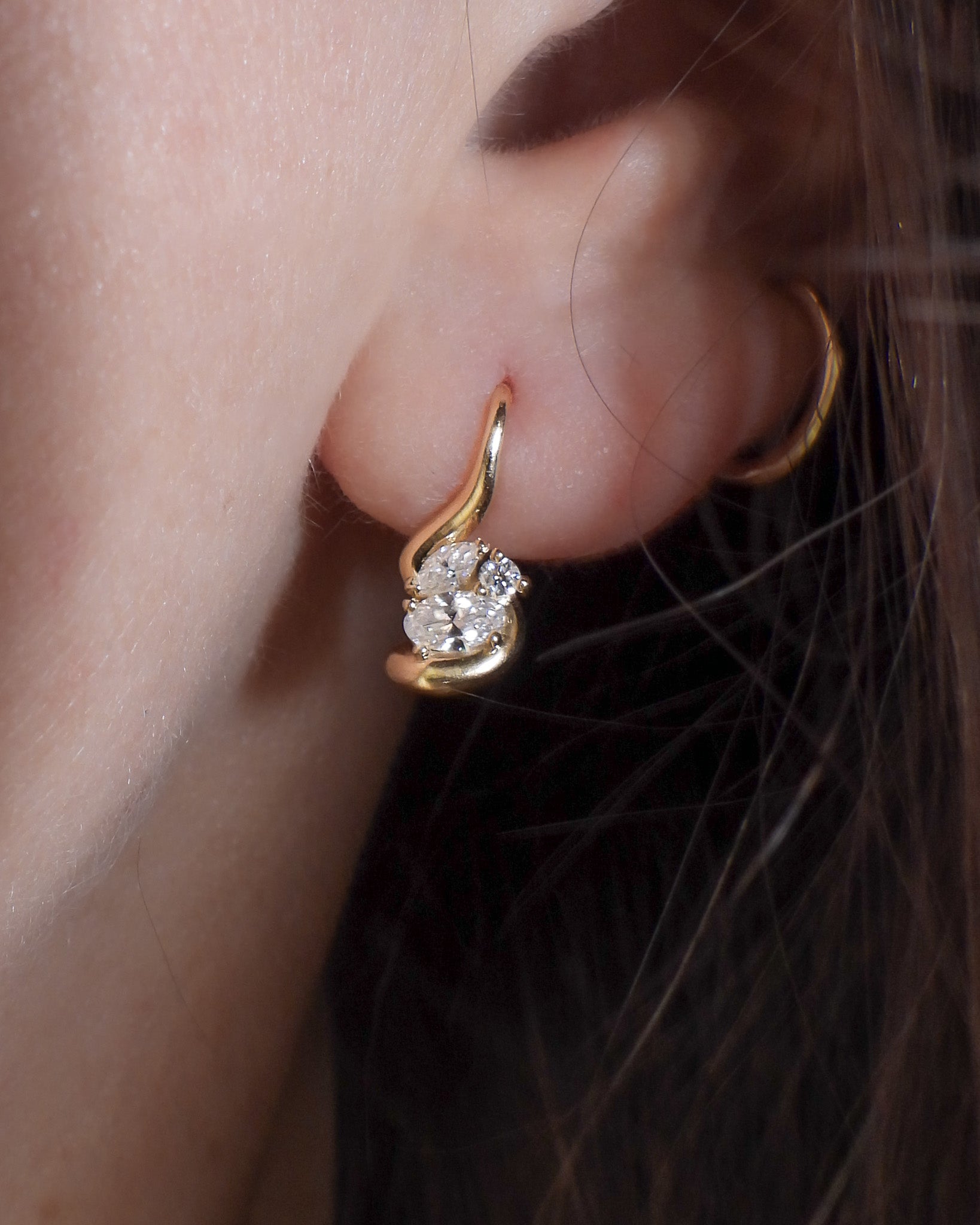 Amelie Cluster Earrings