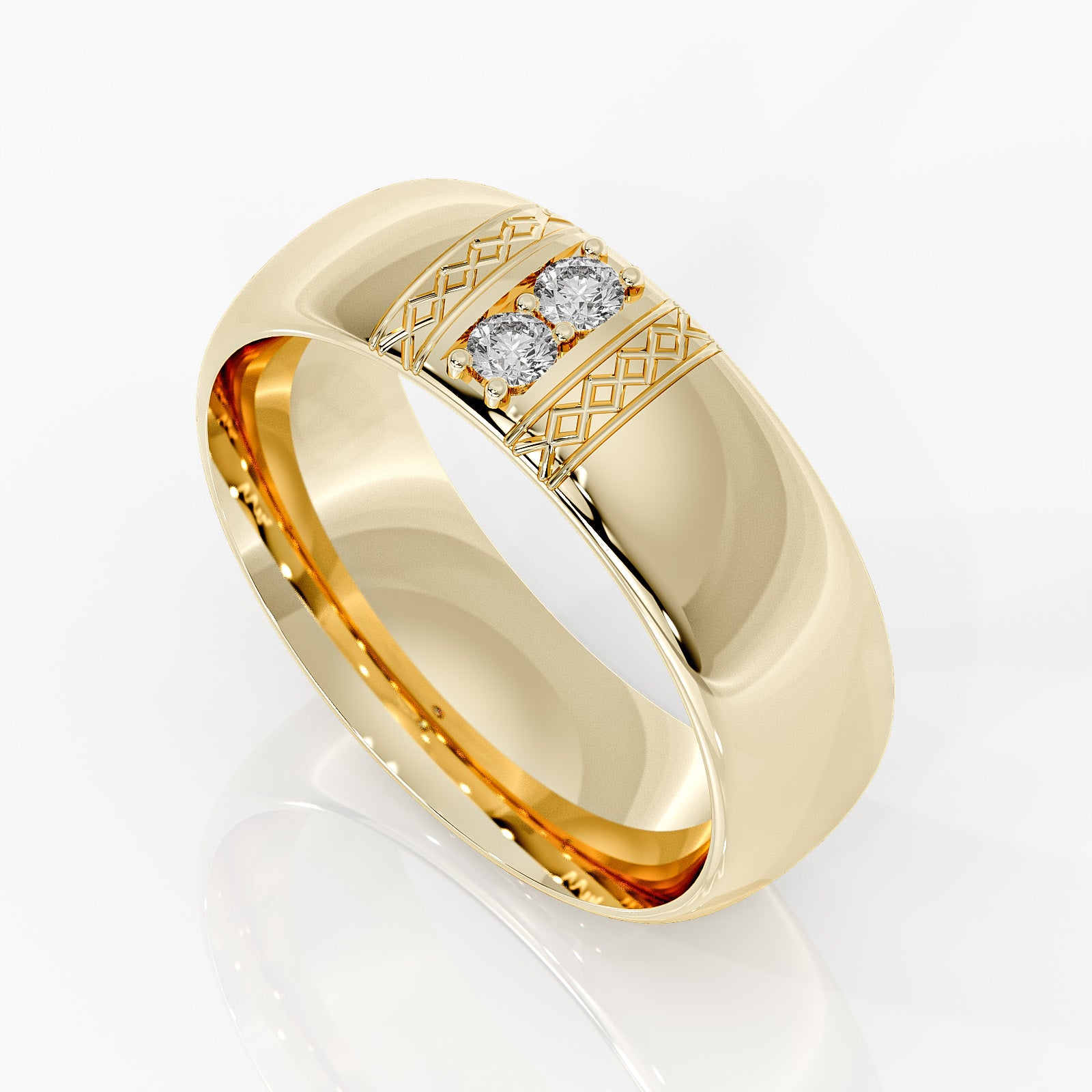 Archer Gold Men's Ring