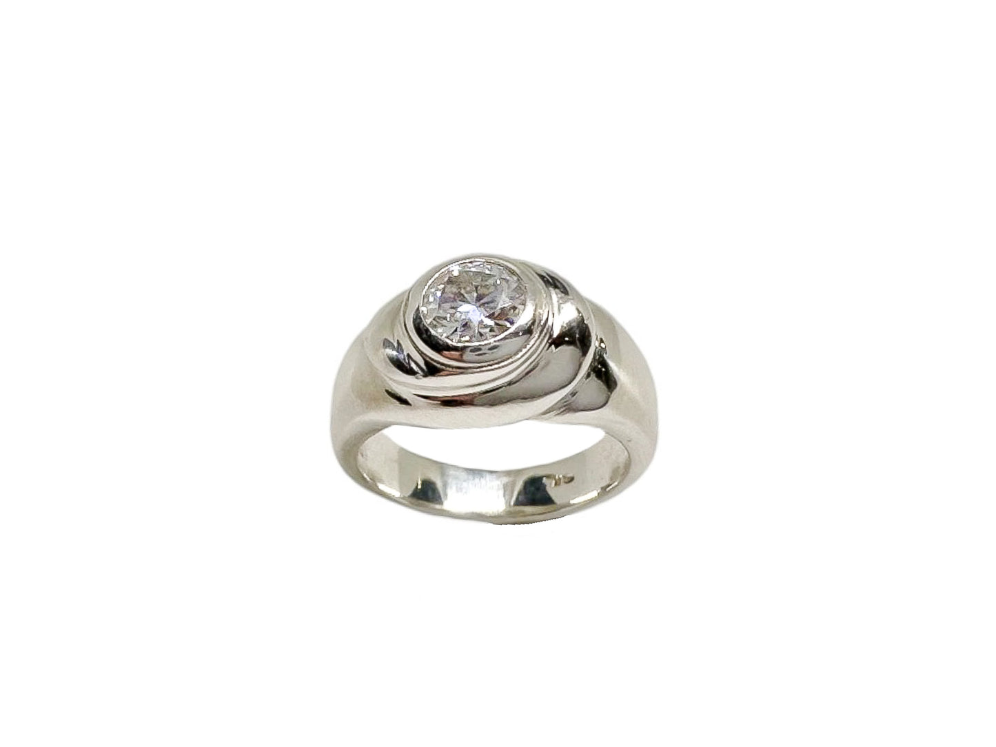 Silver Twist Ring