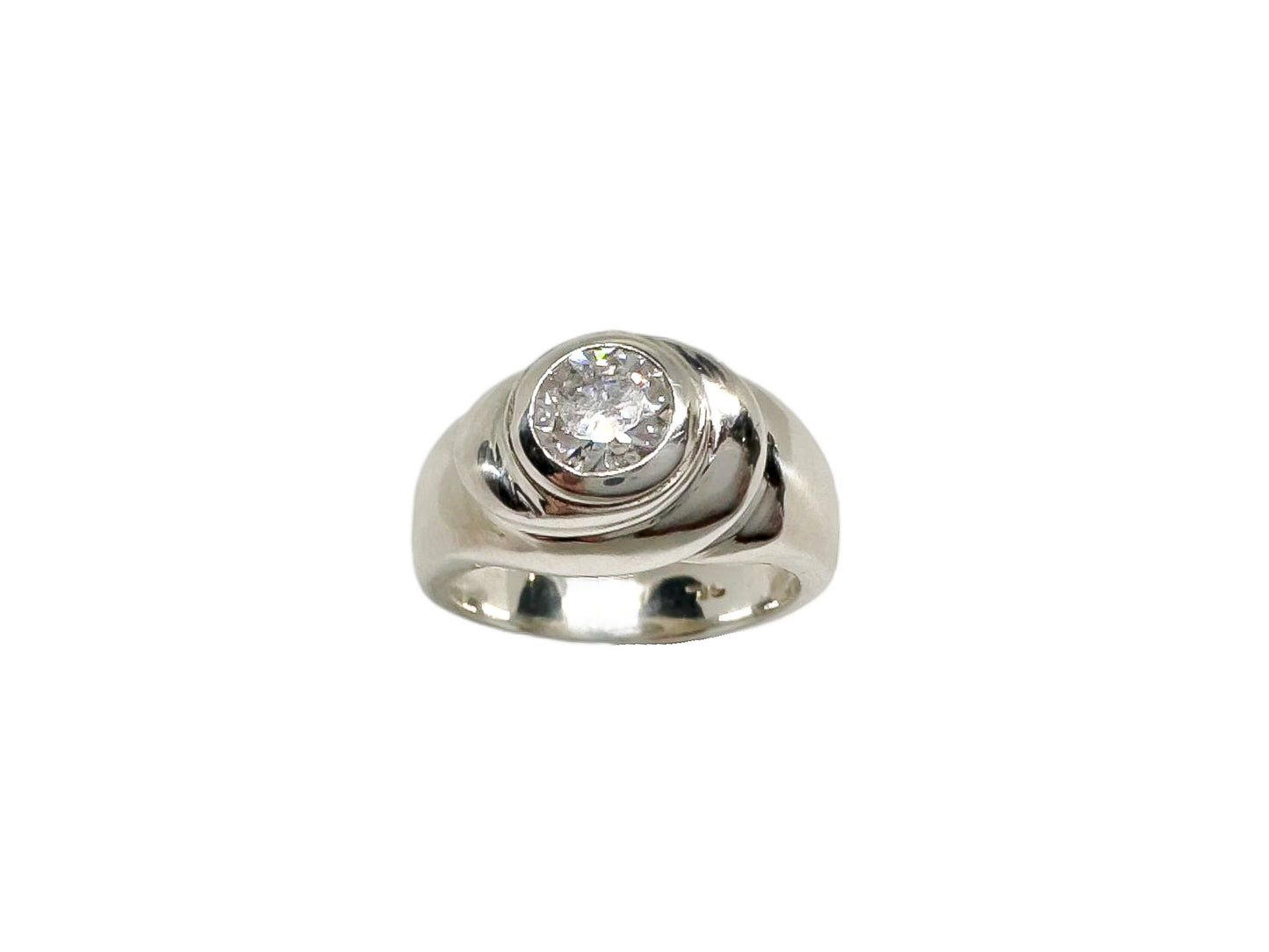 Silver Twist Ring