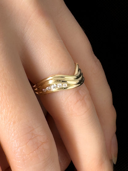 Gold Morwenna Ring