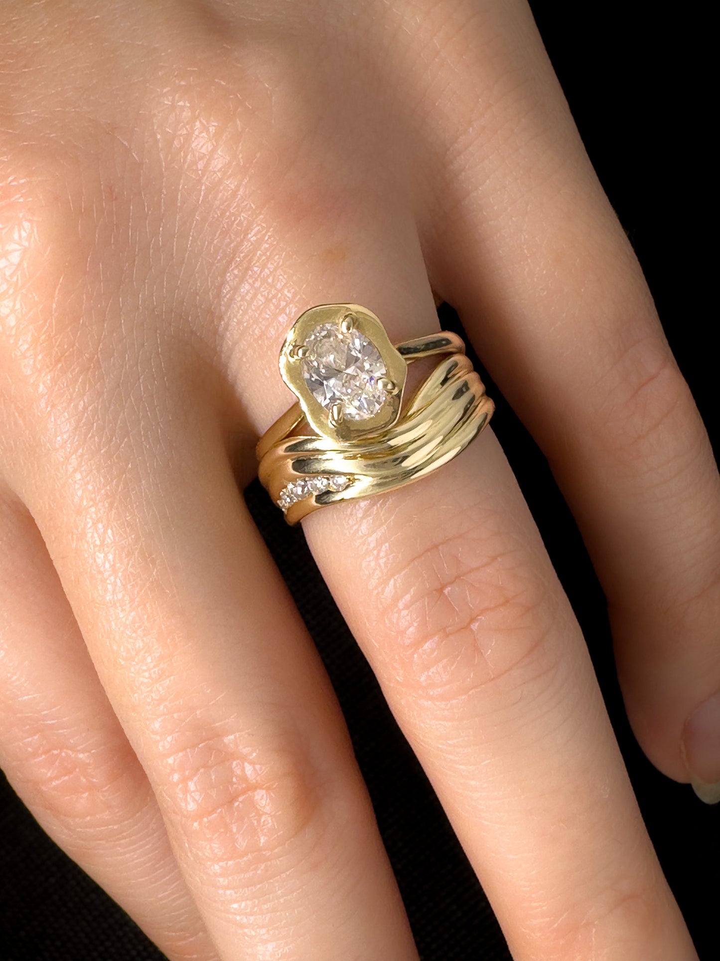 Gold Morwenna Ring