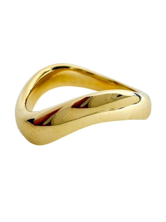 Gold Contour Ring