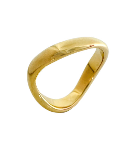 Gold Contour Ring