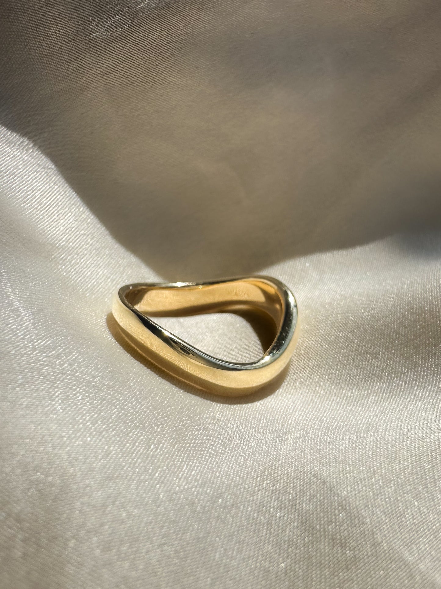 Gold Contour Ring