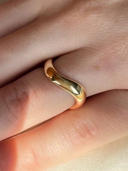 Gold Contour Ring