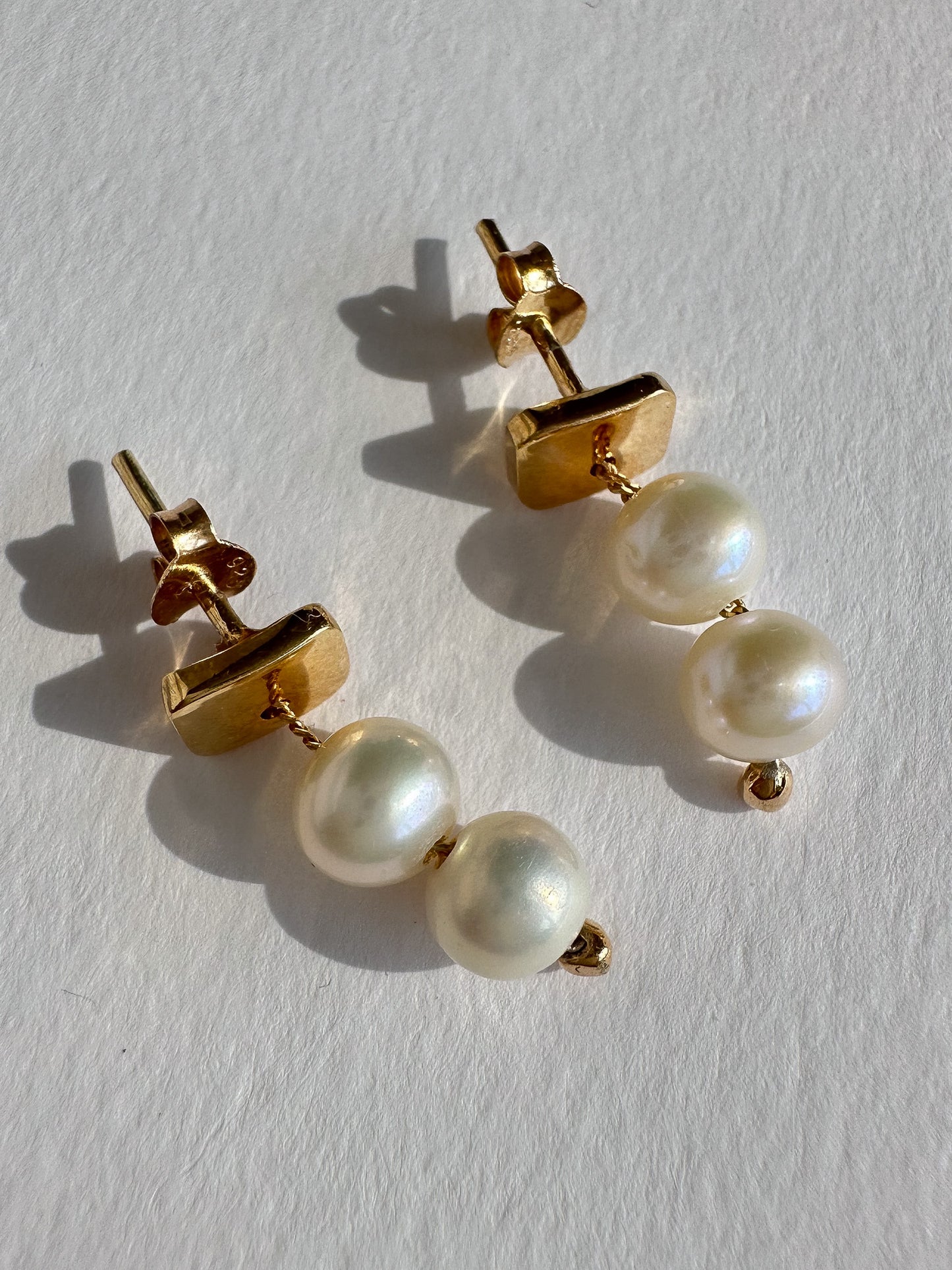 Swing Pearl Earring Set (Mini)