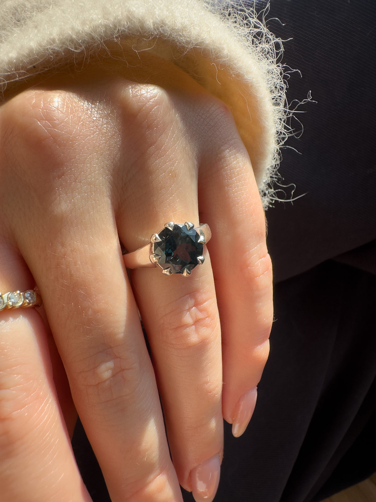 Juliette Topaz Ring - Silver