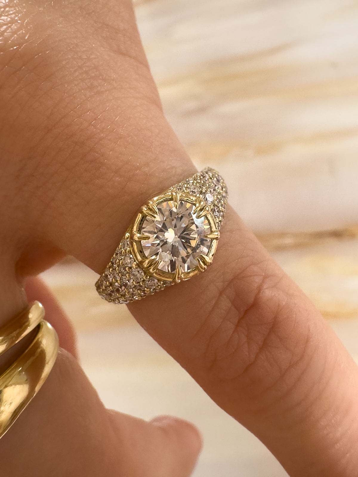 diamond pinky ring and jewellery in Cape Town South Africa