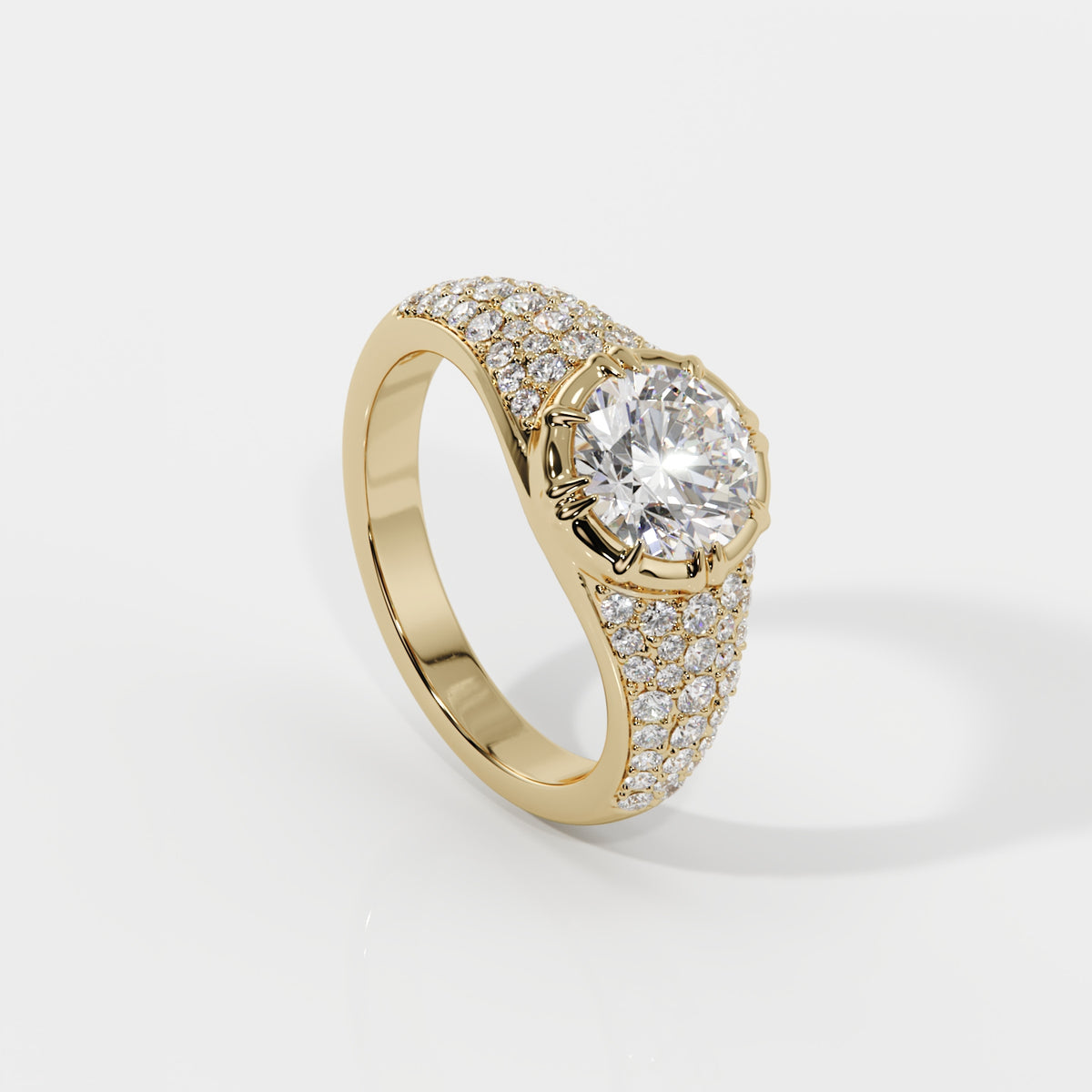 diamond signet ring and engagement ring in Cape Town South Africa