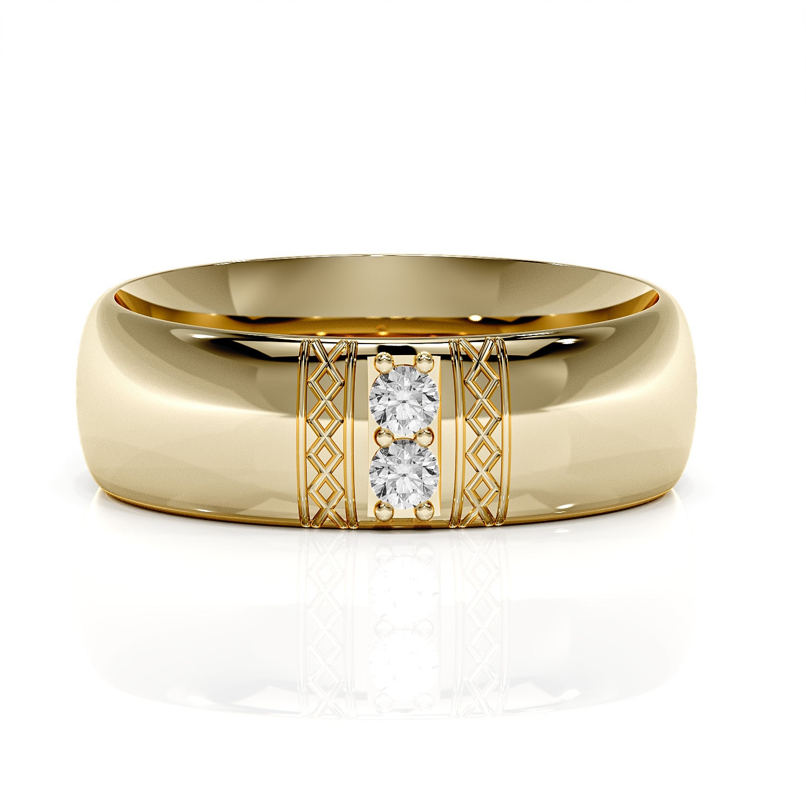 Archer Gold Men's Ring